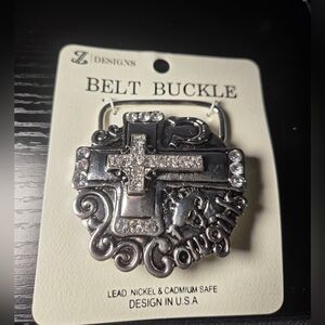 Silver Belt Buckle
